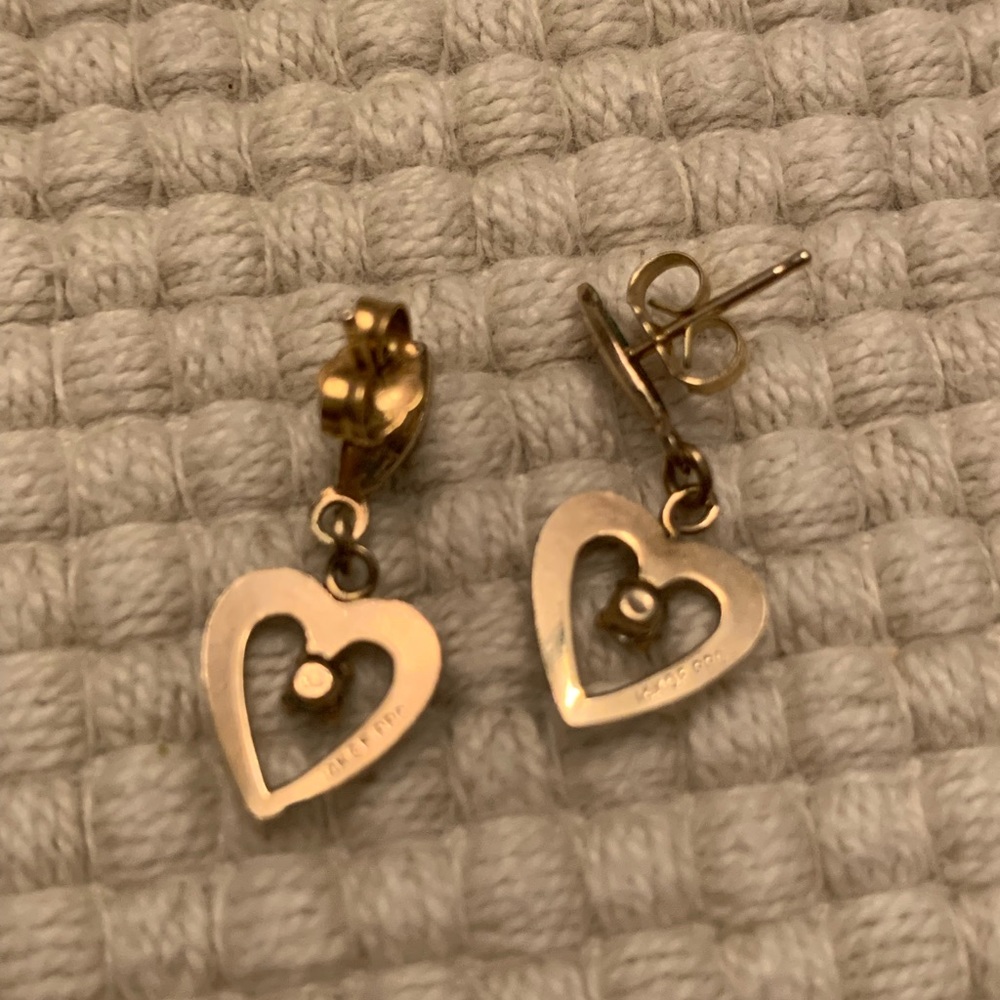 SOLD - Vintage Princess Pride Creations 14KGF earrings - Picture 8 of 10